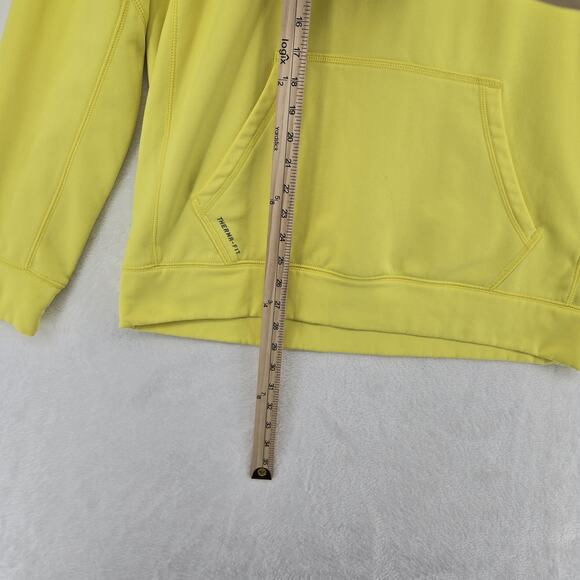 Nike Hoodie Mens Large Yellow Therma-Fit Pullover Sweatshirt Athletic 576894-700 - Picture 6 of 12